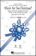 cover Where Are You, Christmas? SATB choral sheet music cover
